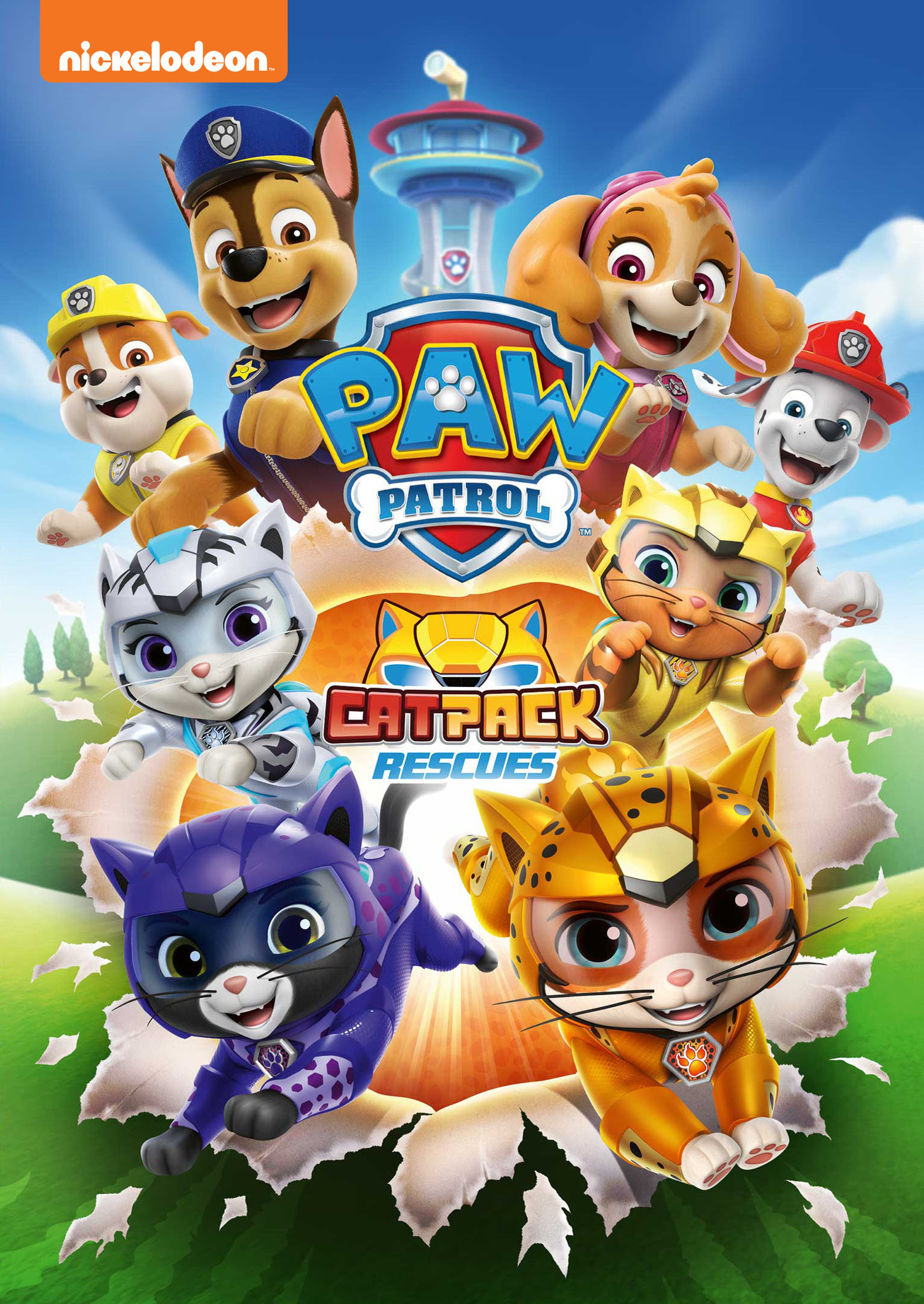 PAW Patrol: Cat Pack Rescues Review and Giveaway