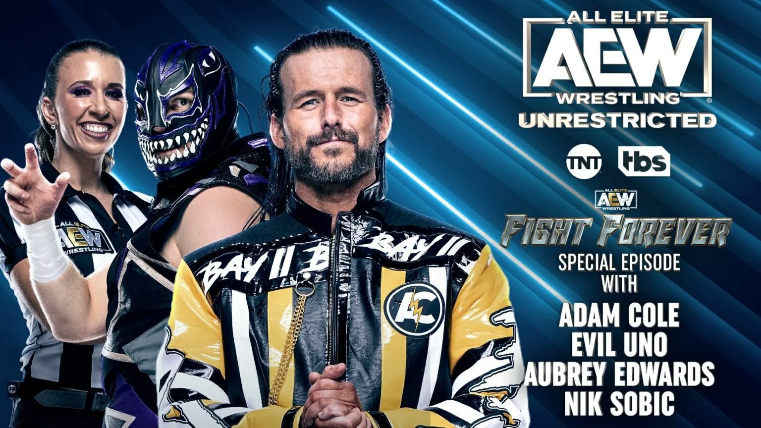 AEW Unrestricted Fight Forever with Adam Cole & Evil Uno – Fandads