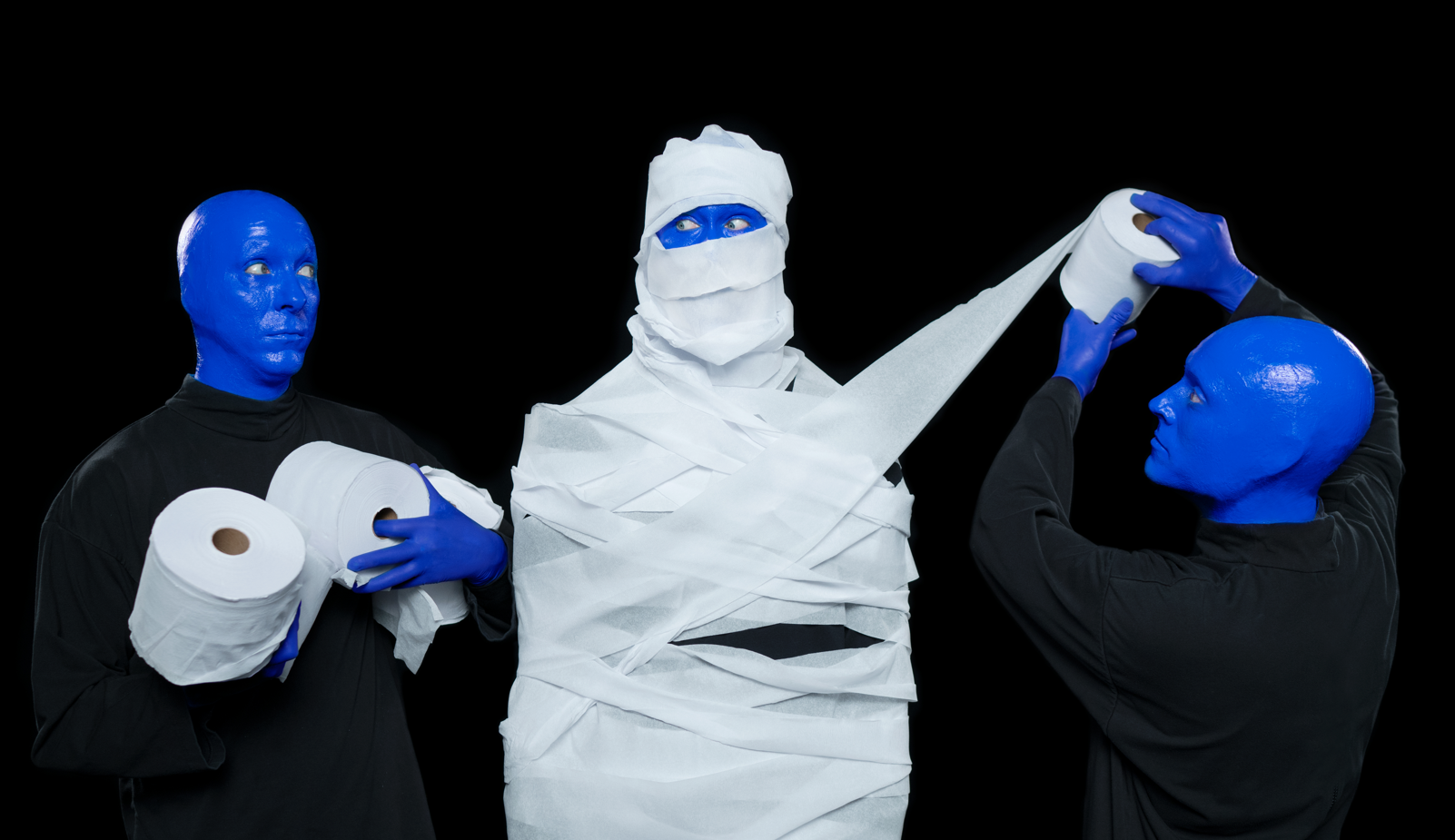 Spend Halloween with the Blue Man Group