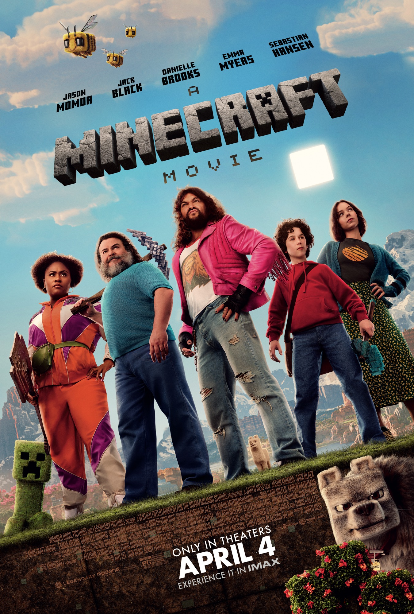 Building with A Minecraft Movie