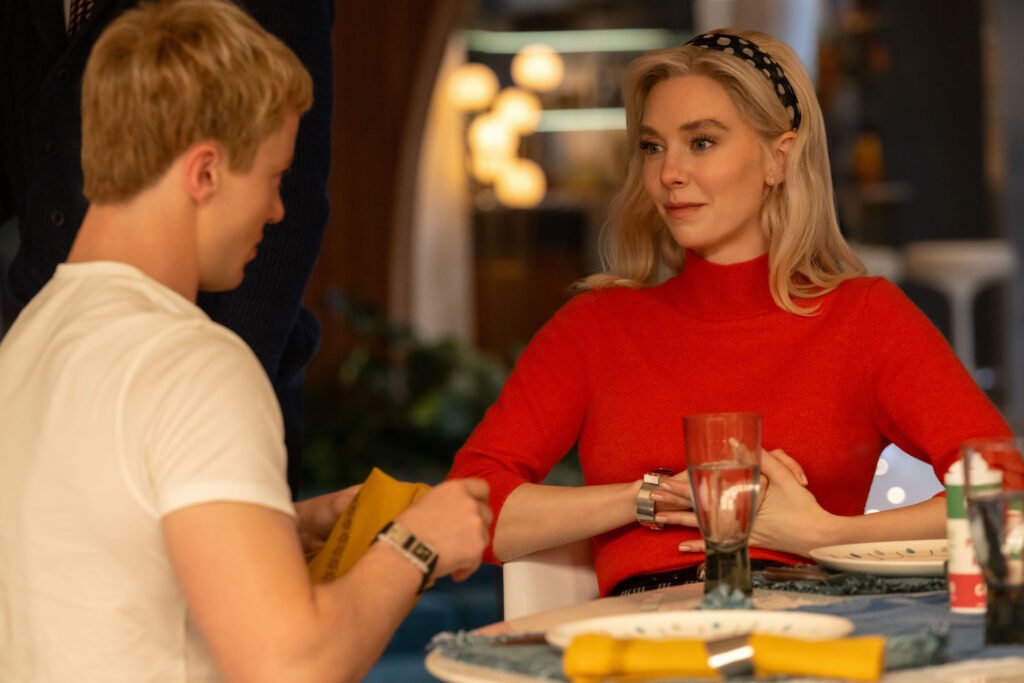 Johnny and Sue talking