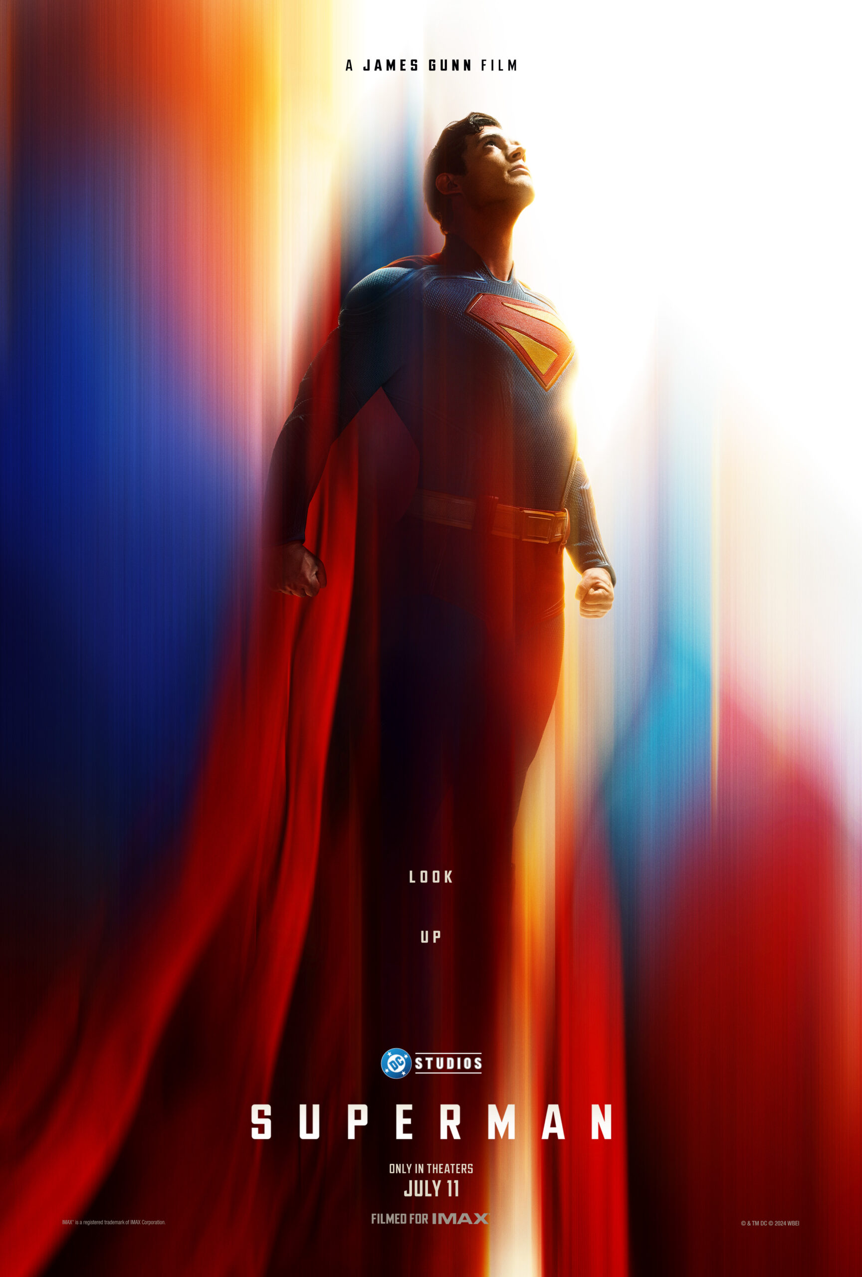 Looking up with Superman